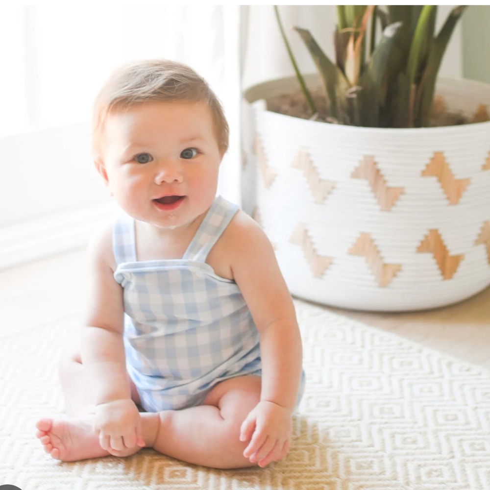 ISO James & Lottie Knit Bubble, simply sweet blue check. 18m or 24m. Thanks!